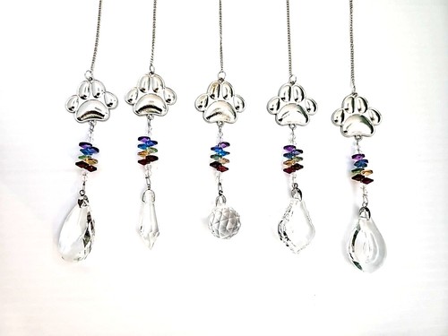 Paw print rainbow bridge - paw,
