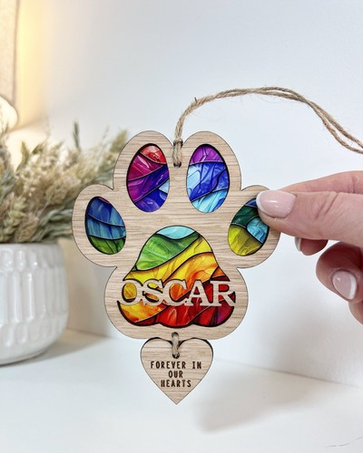 Ponte arcobaleno perdita cane