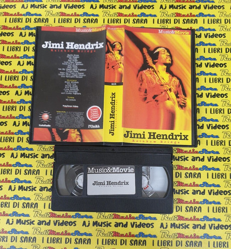 Vhs film jimi hendrix - film,