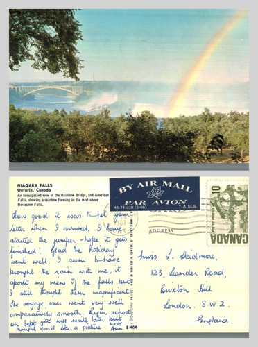 Postcard niagara falls - postcard,