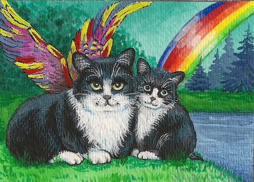 5x7 print painting - 5x7, of