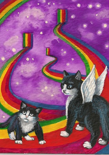 5x7 print painting - print, of