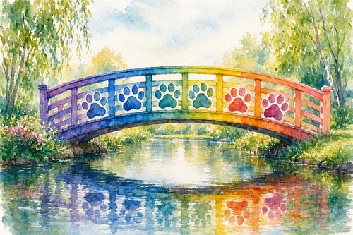 Ponte arcobaleno motivo - arcobaleno, (1)