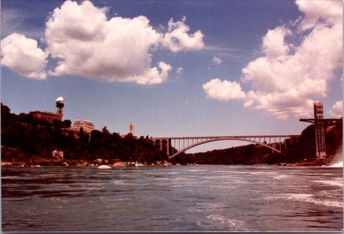 Vintage color photo niagara - color,