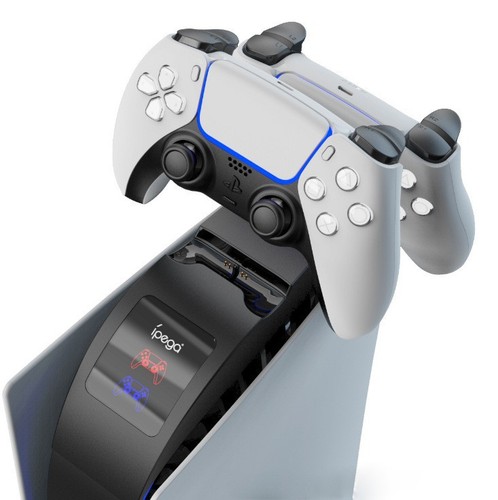 Dual charger for ps5 - charger, rainbow