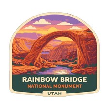 Adesivo Rainbow Bridge Utah