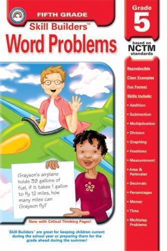 Word problems grade skill - grade, 5