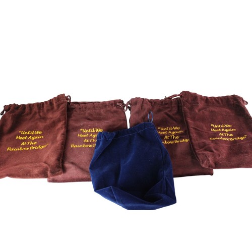 Velvet rainbow bridge - bridge, bags
